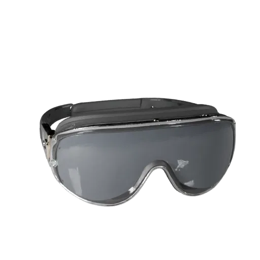 Luxury Smart Glasses Stylized 3D model, stylized isometric render, showing silicone, wearable fit.