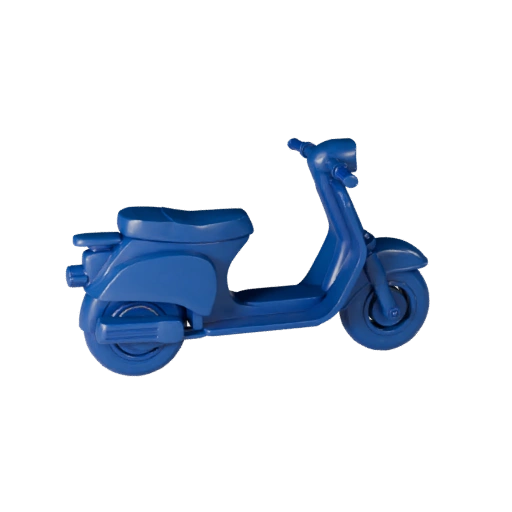 Modèle 3D STL de Scooter Imprimable pour Objets de Collection et Présentation