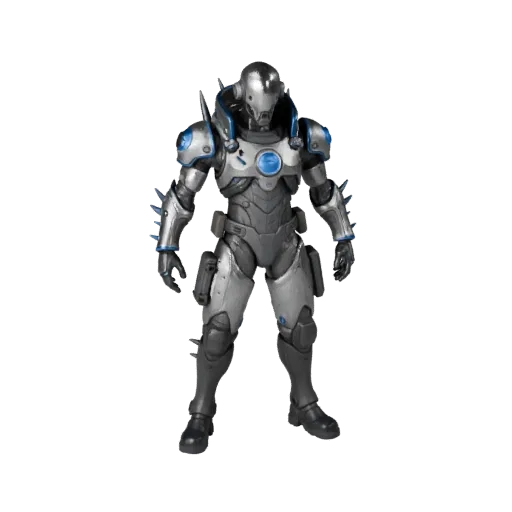 Cyberpunk NPC Officer Character Model - Rigged