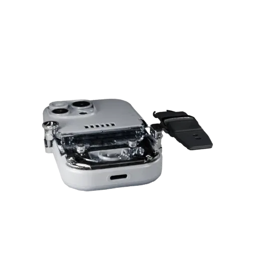Luxury Clip Tracker Modular 3D model, isometric modular kit view, showing silicone, wearable fit.