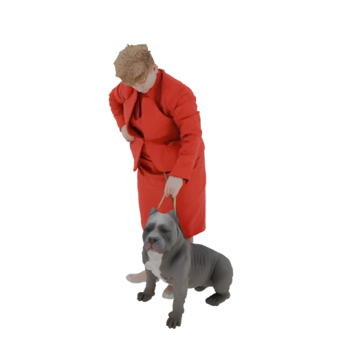 Woman with Dog