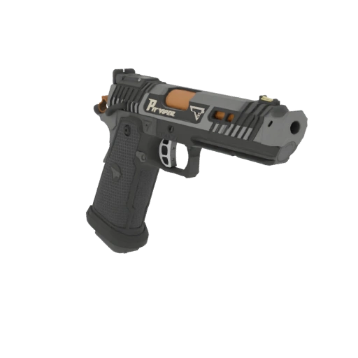 Pit Viper Pistol 3D Model