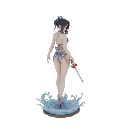 Shinobu Kocho Bikini Swimsuit 3D Model