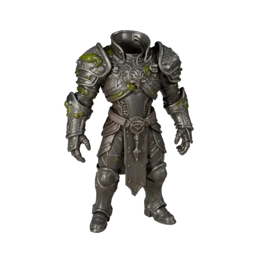 Personaggio 3D Mago Battagliero Sci-Fi, vista viewport motore, asset pronto per Unreal Engine con posa in piedi e PBR