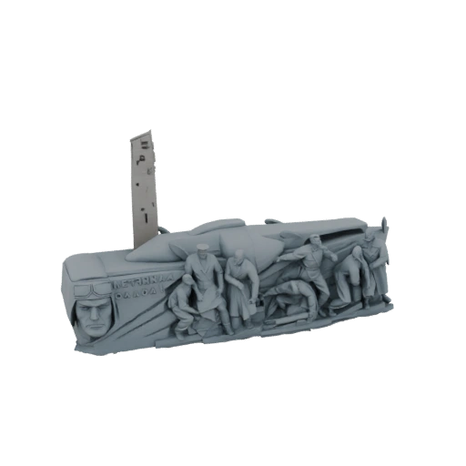 Savur Mogila Monument Diorama
