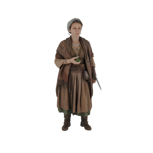 Medieval Apothecary Woman with Potion