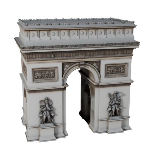 Arco de Triunfo Modelo 3D para Unreal - Activo en Tiempo Real