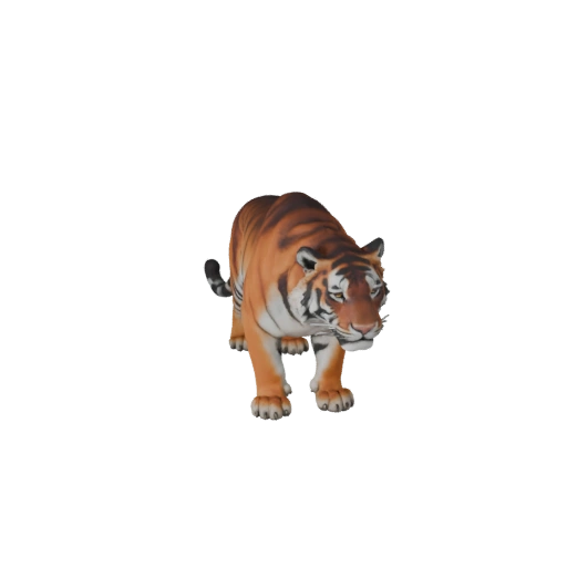 Modelo 3D Tigre Siberiano para Unity - Asset Listo para Juego, FBX | PBR