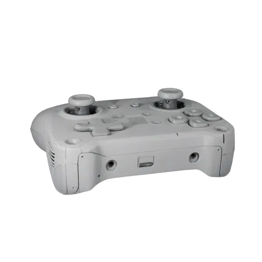 Portable Controller Modular 3D model, isometric modular kit view, showing matte plastic, console proportions.