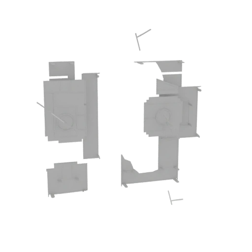 Industrial Boiler Unit 3D Model