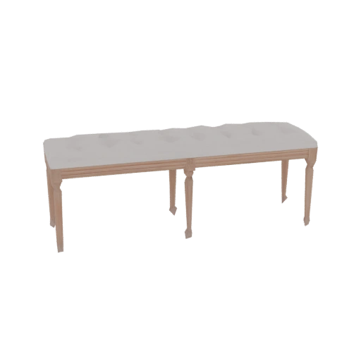 Elegant Tufted Bench