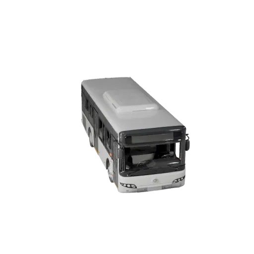 City Bus 3D Model for Unity - Low Poly Game Asset Pro