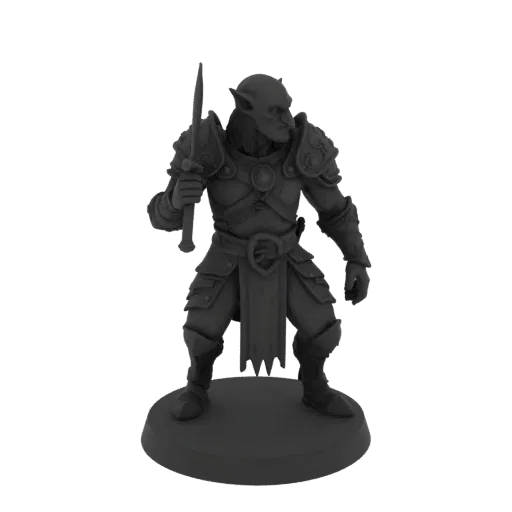Fantasy Ancient Goblin Archer Miniature STL - Stalking