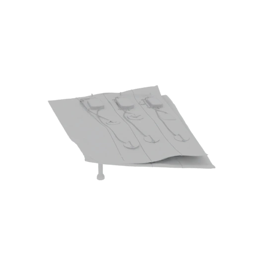 Solar Panel Array with Three Units