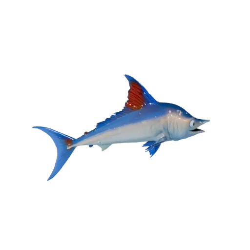 Cartoon Marlin 3D Model - Stylized Asset for Animation | PBR