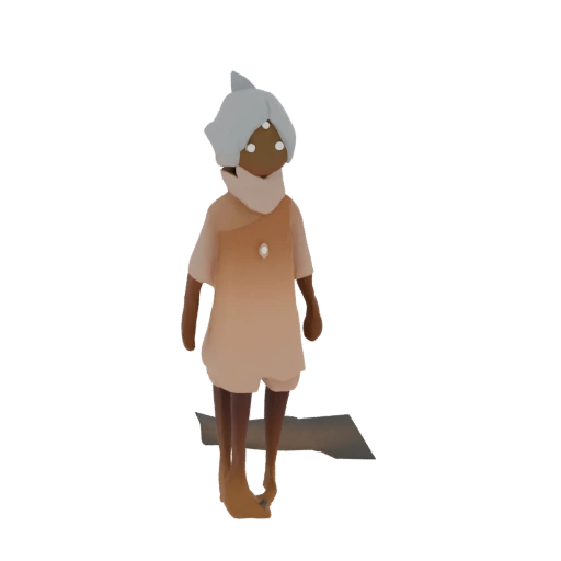Sky Child Character with Light Orb