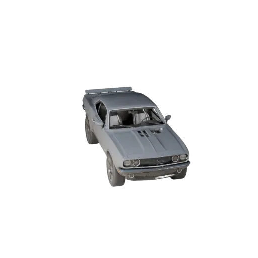 Muscle Car 3D Model for Unreal Engine - Game Ready Asset