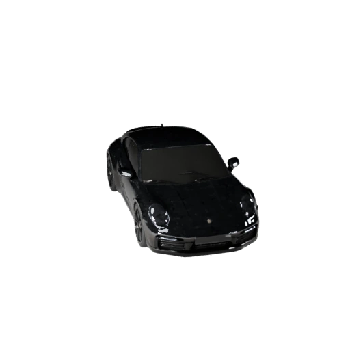 Porsche Inspiriert Sportwagen 3D Modell für Blender & Spiele