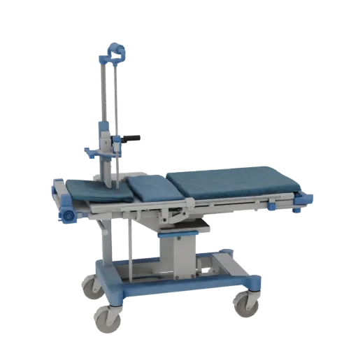 Ward IV Stand Realistic 3D model, three-quarter studio render, showing painted metal, clinical silhouette.