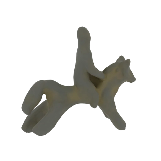 Rider on a Horse Figurine