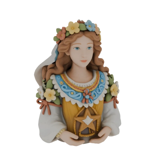 Goddess Lada Figurine with Lada's Star