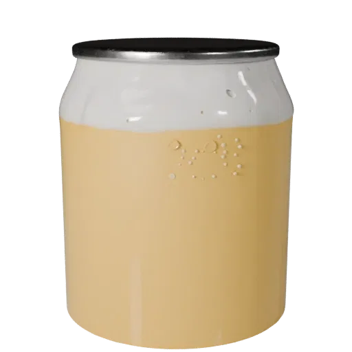 Sparkling Soda Can Product Viz 3D model, three-quarter studio product render, showing glass, container shape.