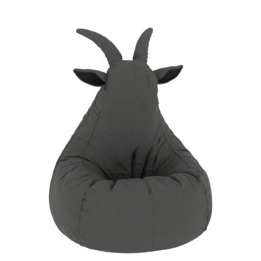 Goat Bean Bag Chair 3D Model
