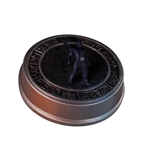 Strategy Objective Marker high poly 3D model preview showing scale, studio close-up view and surface detail
