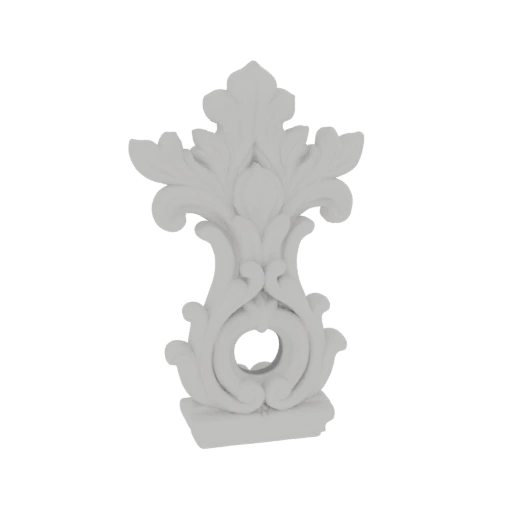 Ornate Acanthus Scrollwork Ornament