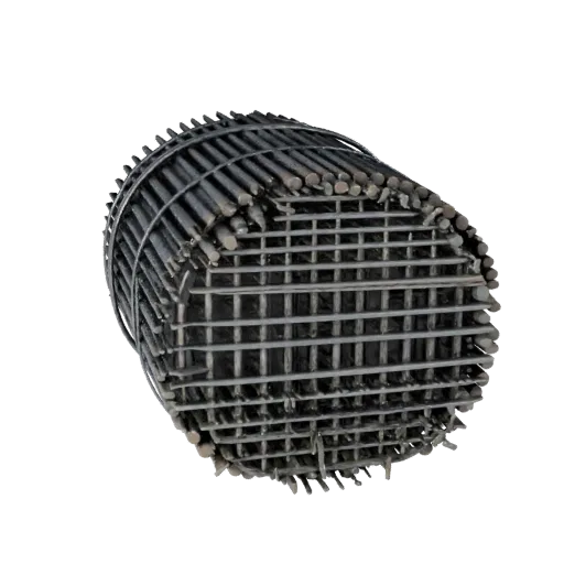 Temporary Rebar Bundle Product Viz 3D model, three-quarter studio product render, showing concrete, form detail.