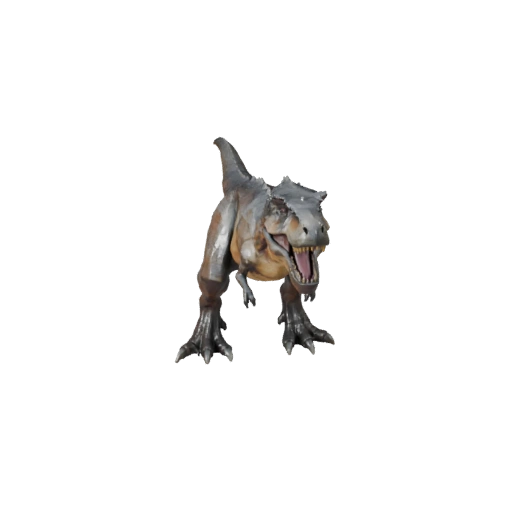 Modelo 3D de Tyrannosaurus Rex Poligonal Bajo - Asset de Juego para Unity con FBX