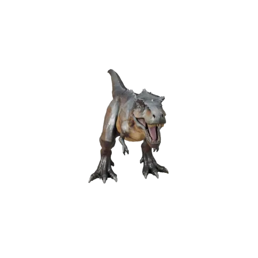 Low Poly Tyrannosaurus Rex 3D Model - Unity Game Asset with FBX
