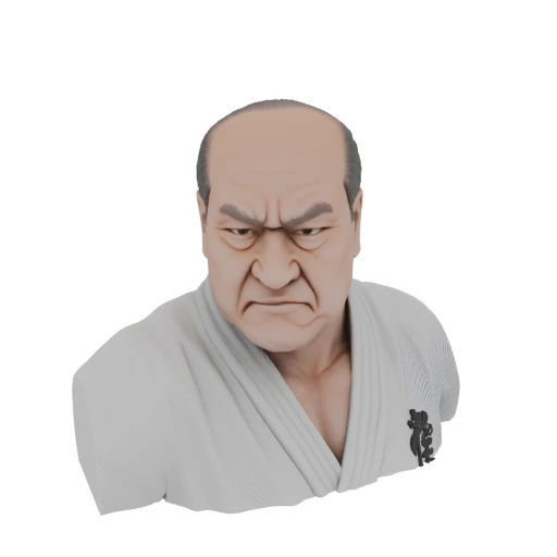 Furious Karate Master 3D Model