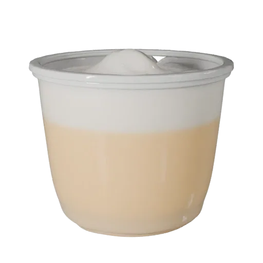 Fresh Herb Bundle Product Viz 3D model, three-quarter studio product render, showing powders, small ingredient shapes.