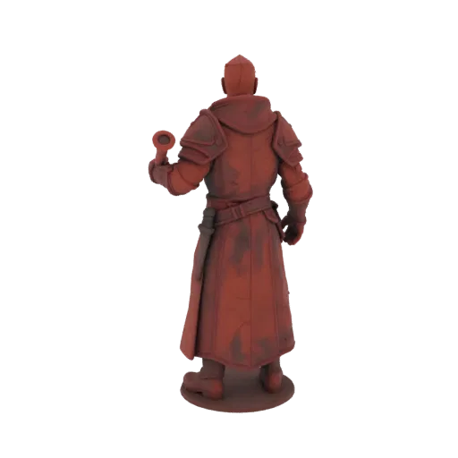 Dark Fantasy Bard Miniature STL