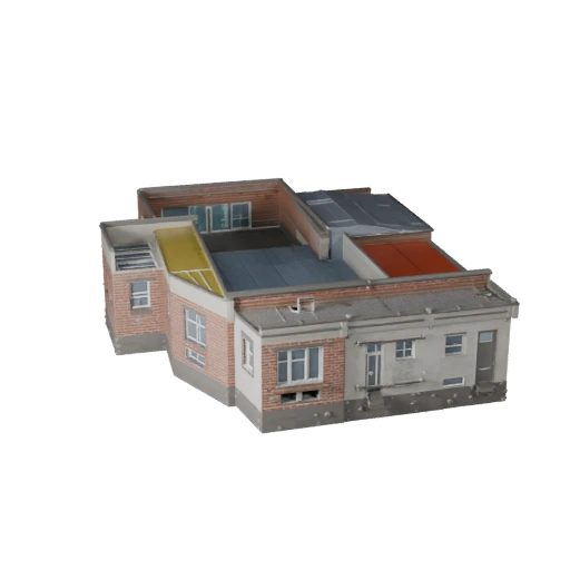 Kit Tetto Modulare 3D per Unity - Asset di Gioco