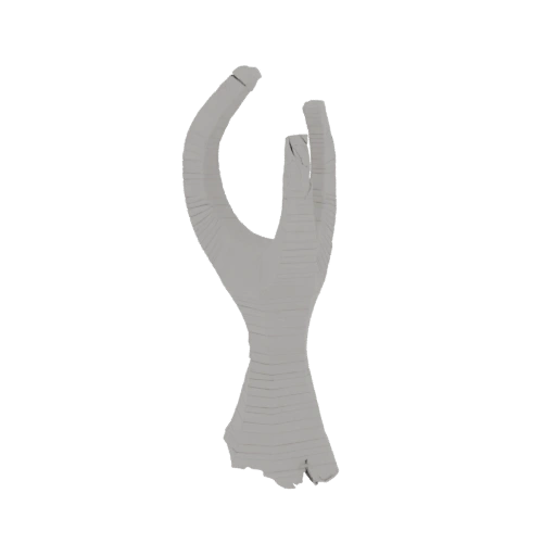 Layered Hand Gesture 3D Model