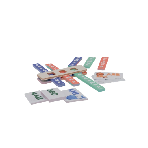 Russian Alphabet Learning Blocks
