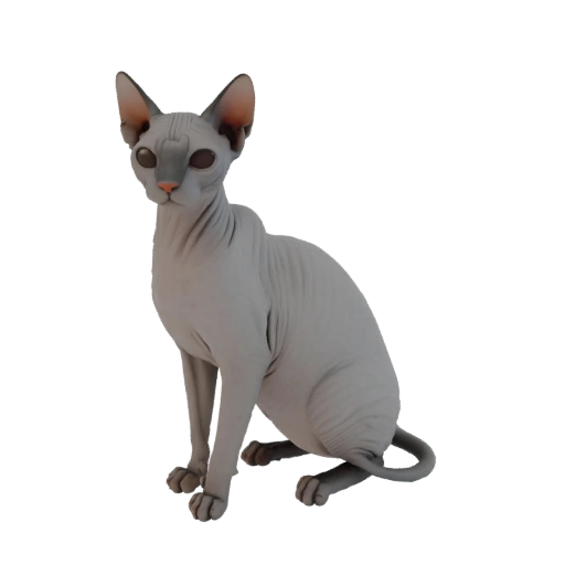 Sphynx Cat Figurine