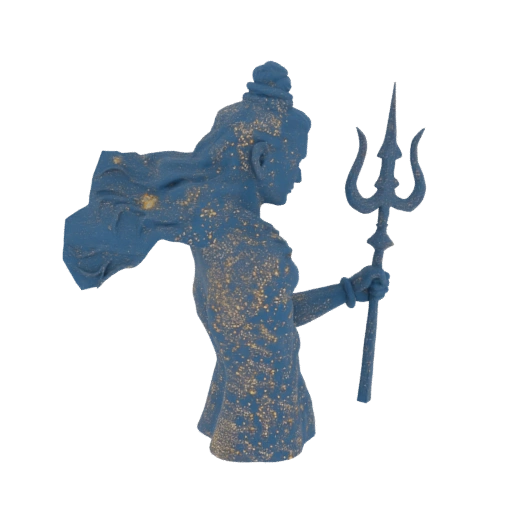 Lord Shiva Statue with Trident