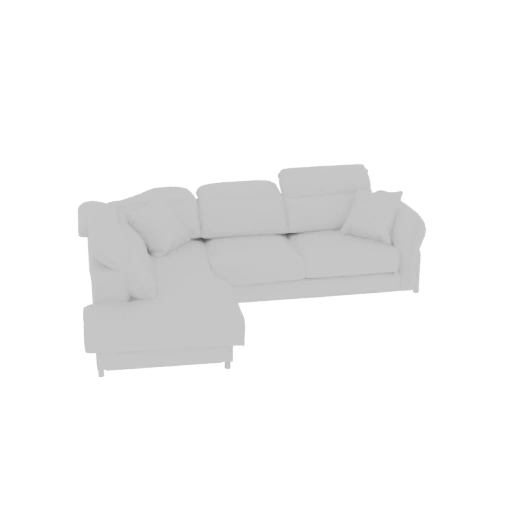 Modern Sectional Sofa 3D Model