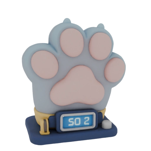 Alice Light 2 Cat Paw Stand