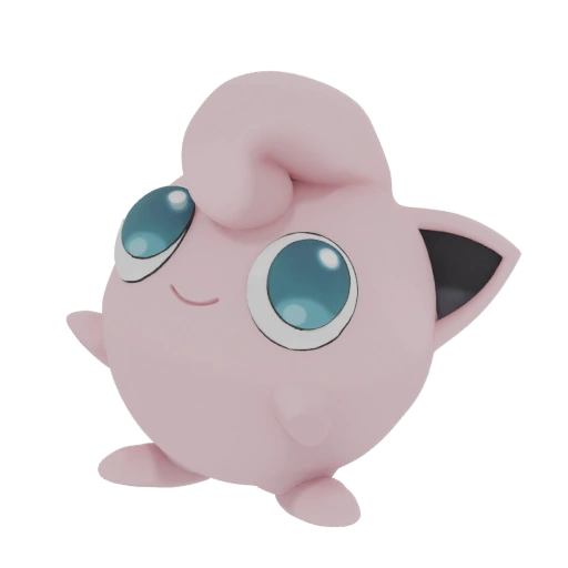 Jigglypuff 3D Model