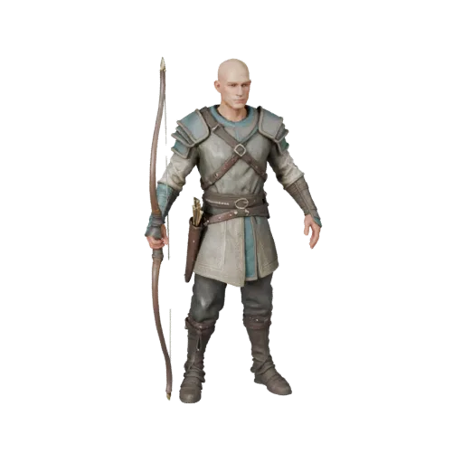 Medieval Ranger Character Model - Rigged