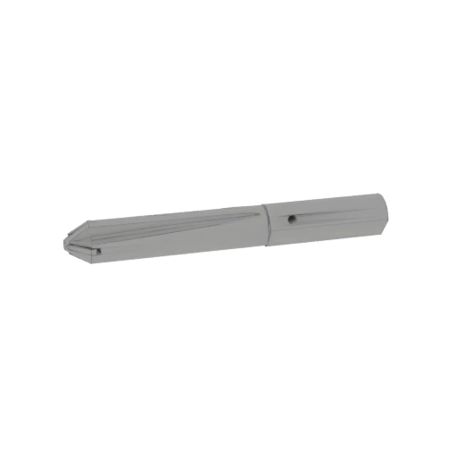 Precision Reamer Tool 3D Model