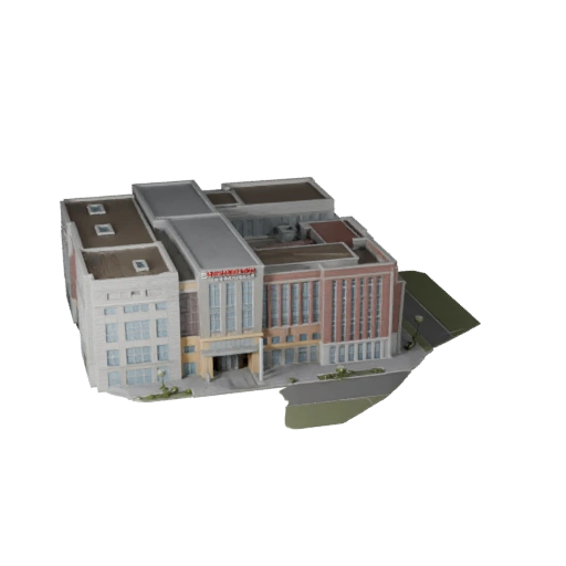 Modèle 3D de Centre Commercial pour Unreal - Asset Temps Réel