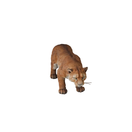 Modèle 3D de Cougar Haute Poly - Atout STL Détaillé pour Impression