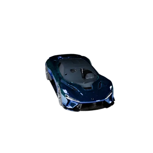Modello 3D Hypercar per Blender e Giochi - Asset PBR