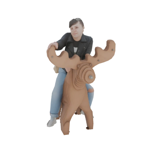 Moose Rocker 3D Model