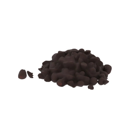 Dark Berries Pile 3D Model